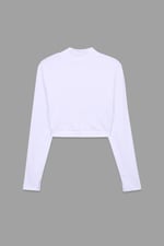 Women Turtleneck Crop Tops