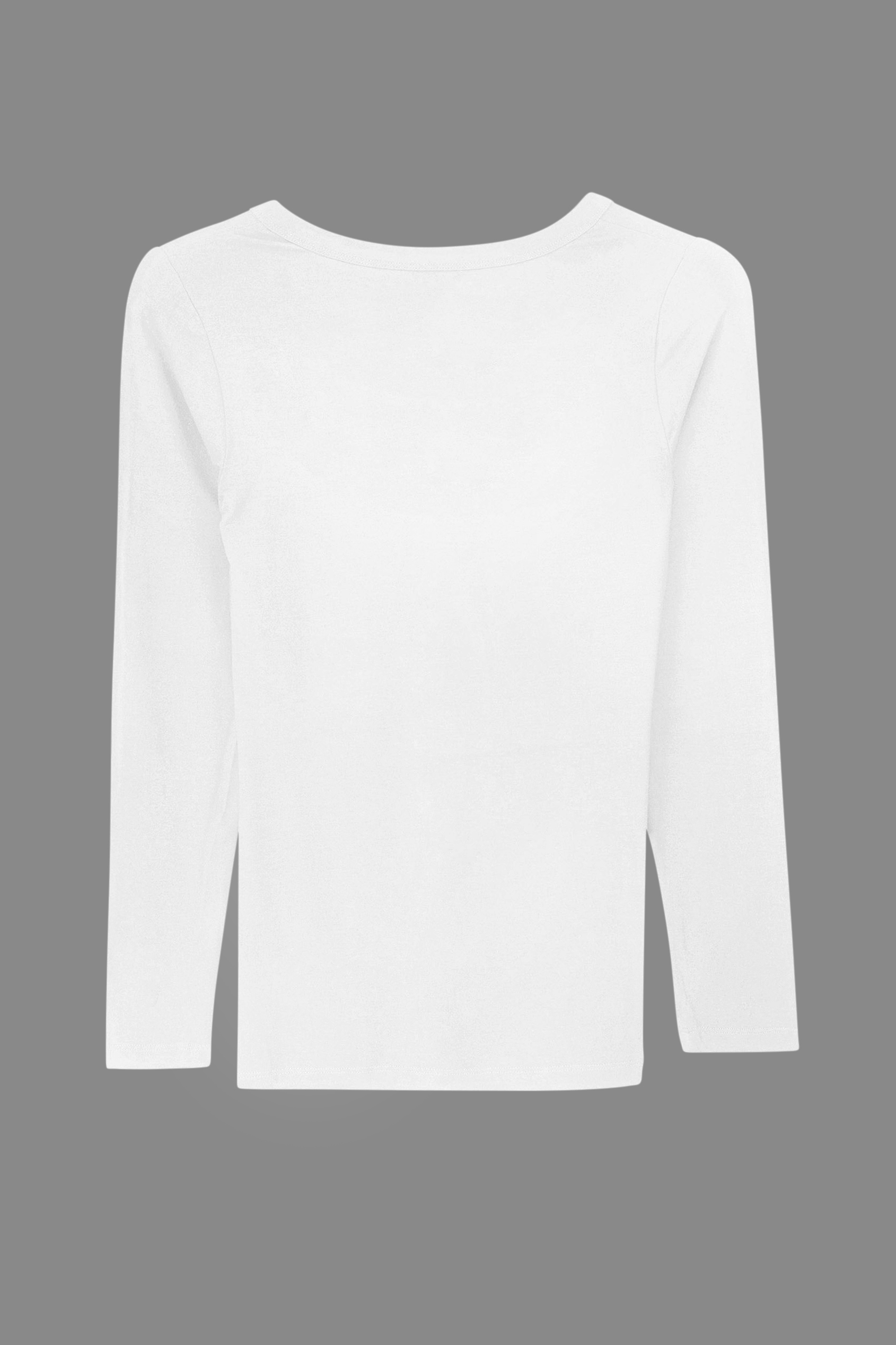 Womens Wide V-neck Casual T-Shirt