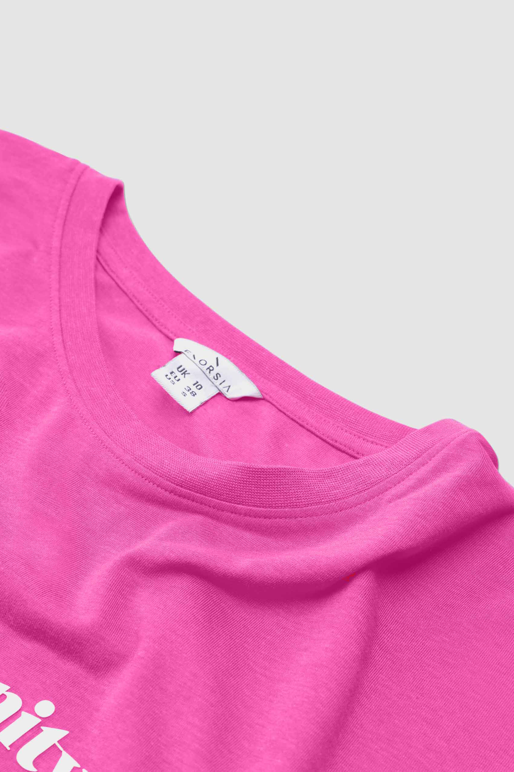 Slogan Print Boxy Relaxed Fit T-Shirt