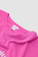 Slogan Print Boxy Relaxed Fit T-Shirt