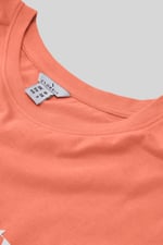 Slogan Print Boxy Relaxed Fit T-Shirt