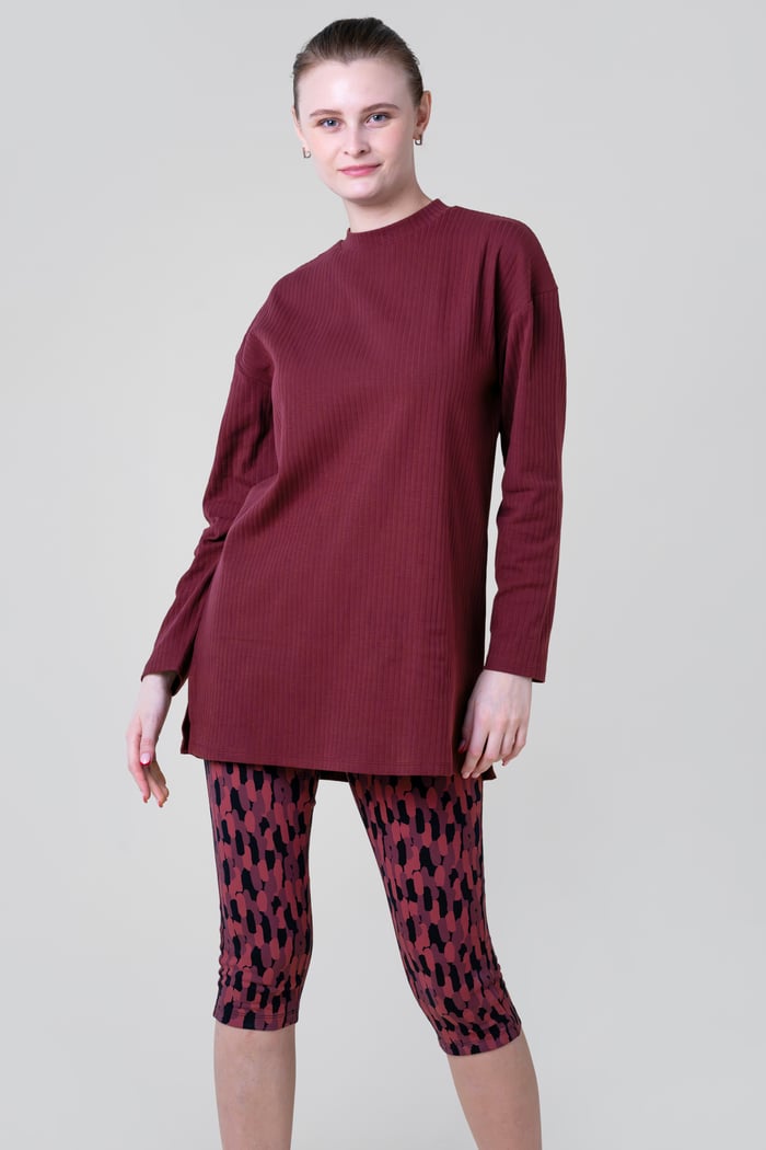 Printed Cropped Leggings