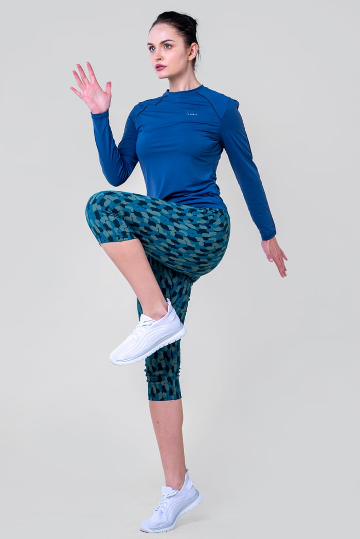 Printed Cropped Leggings