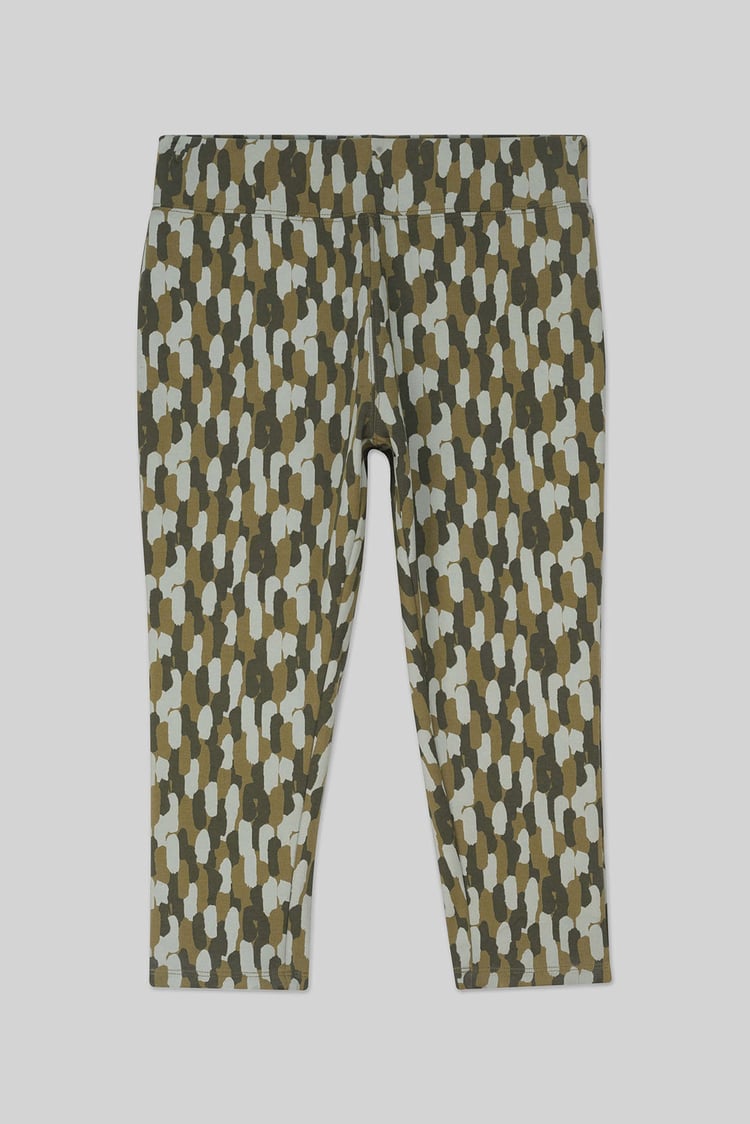 Printed Cropped Leggings
