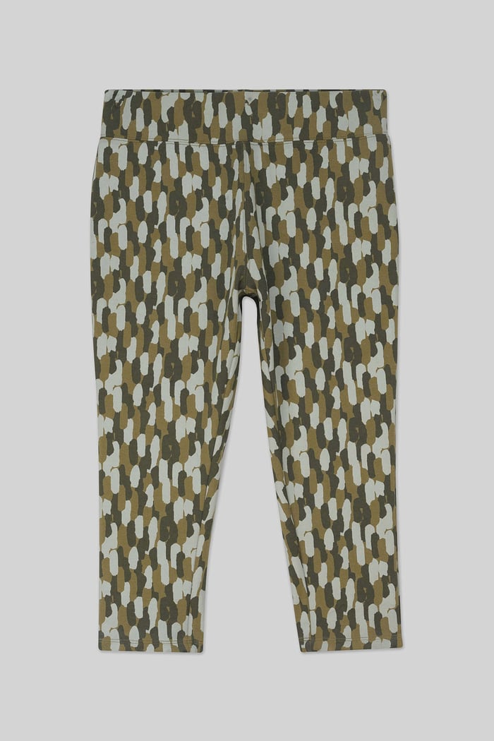 Printed Cropped Leggings
