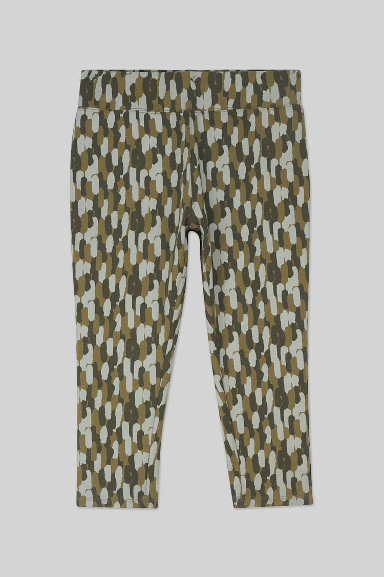 Printed Cropped Leggings