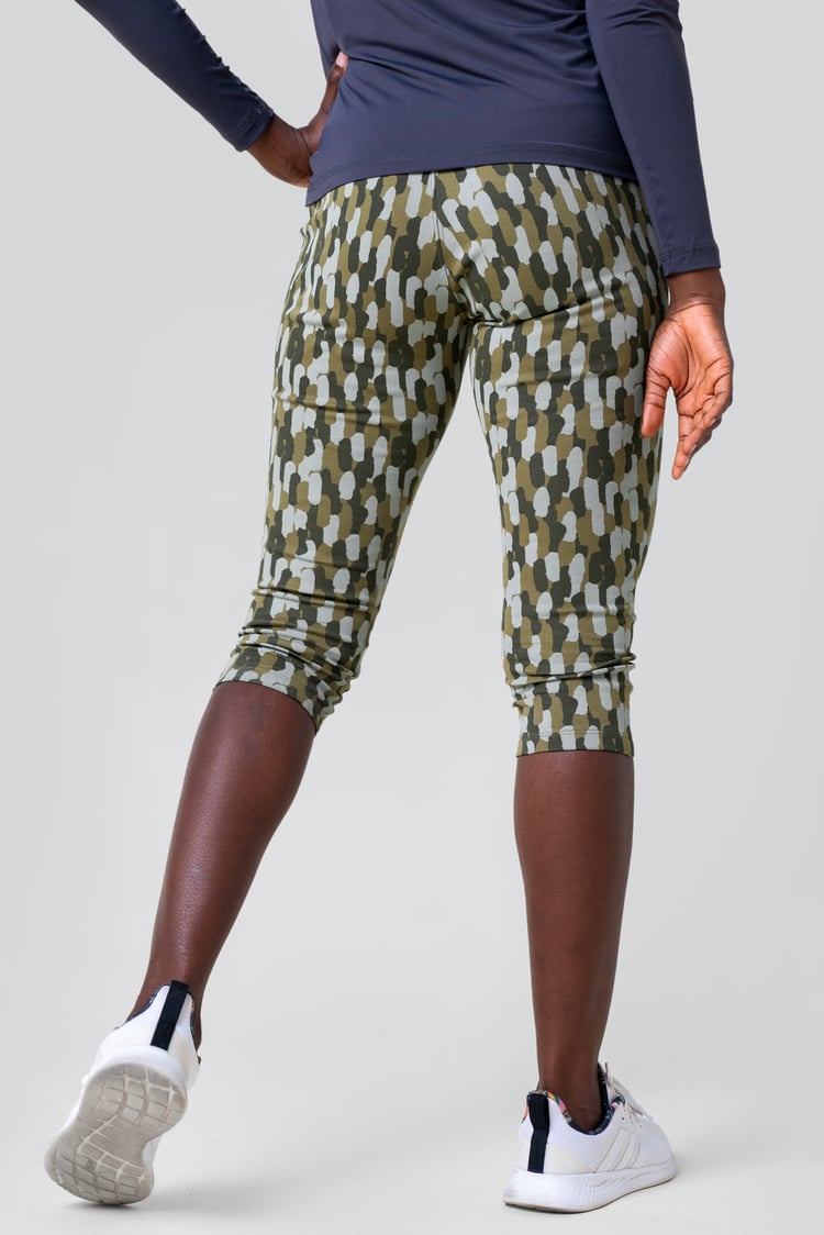 Printed Cropped Leggings