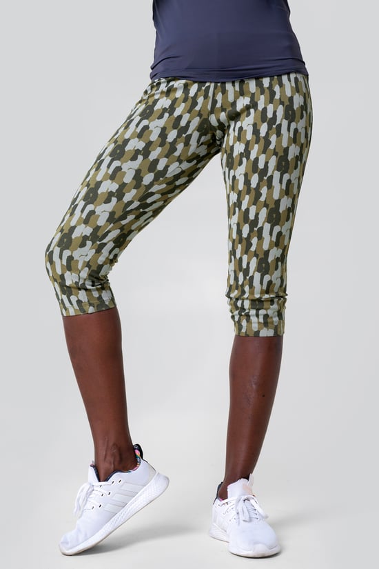 Printed Cropped Leggings