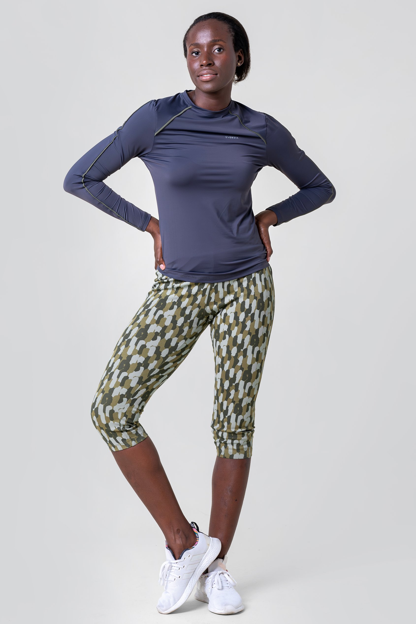 Printed Cropped Leggings