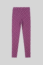 Womens Geometric Print Legging