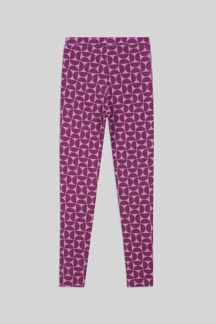 Womens Geometric Print Legging