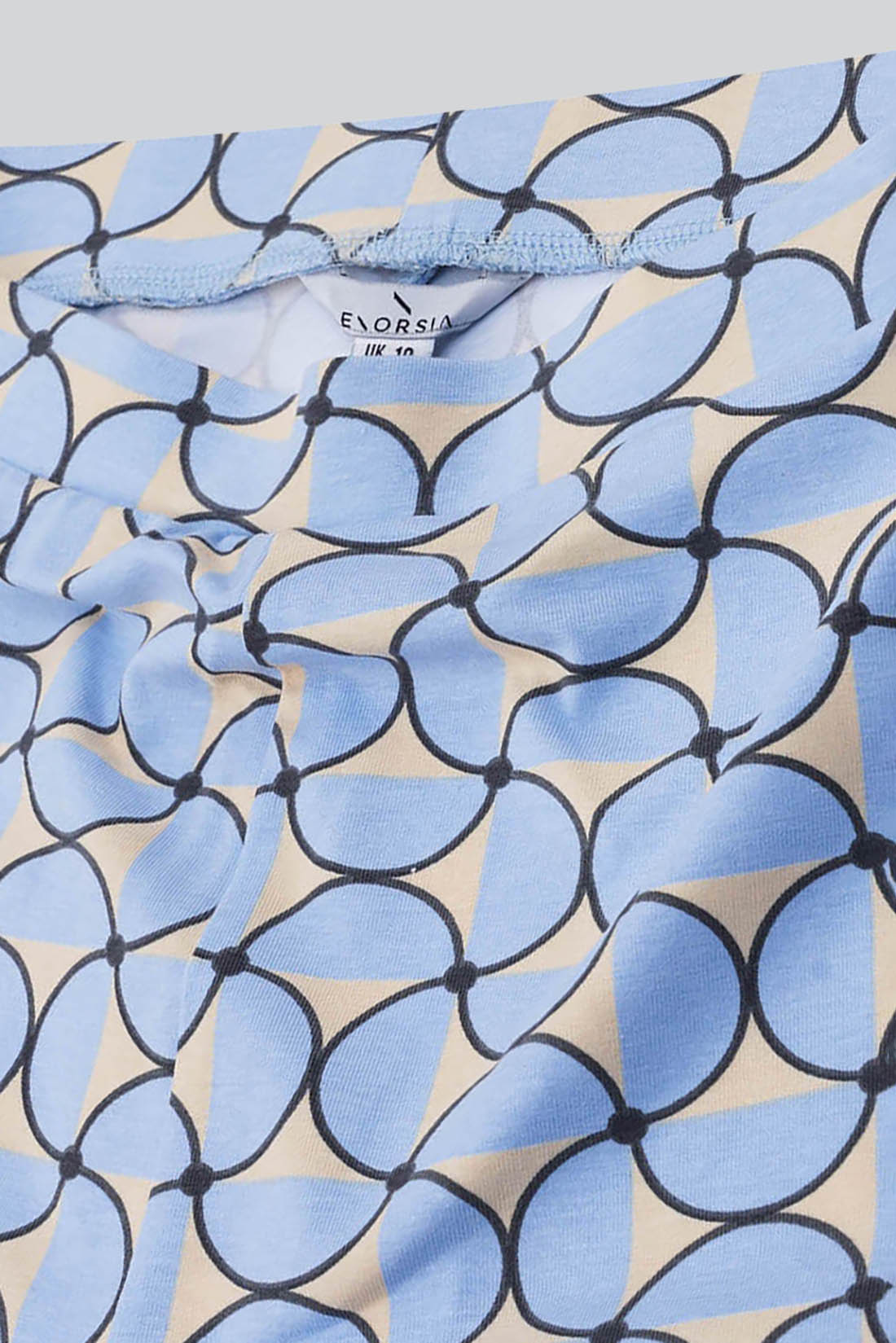 Womens Geometric Print Legging