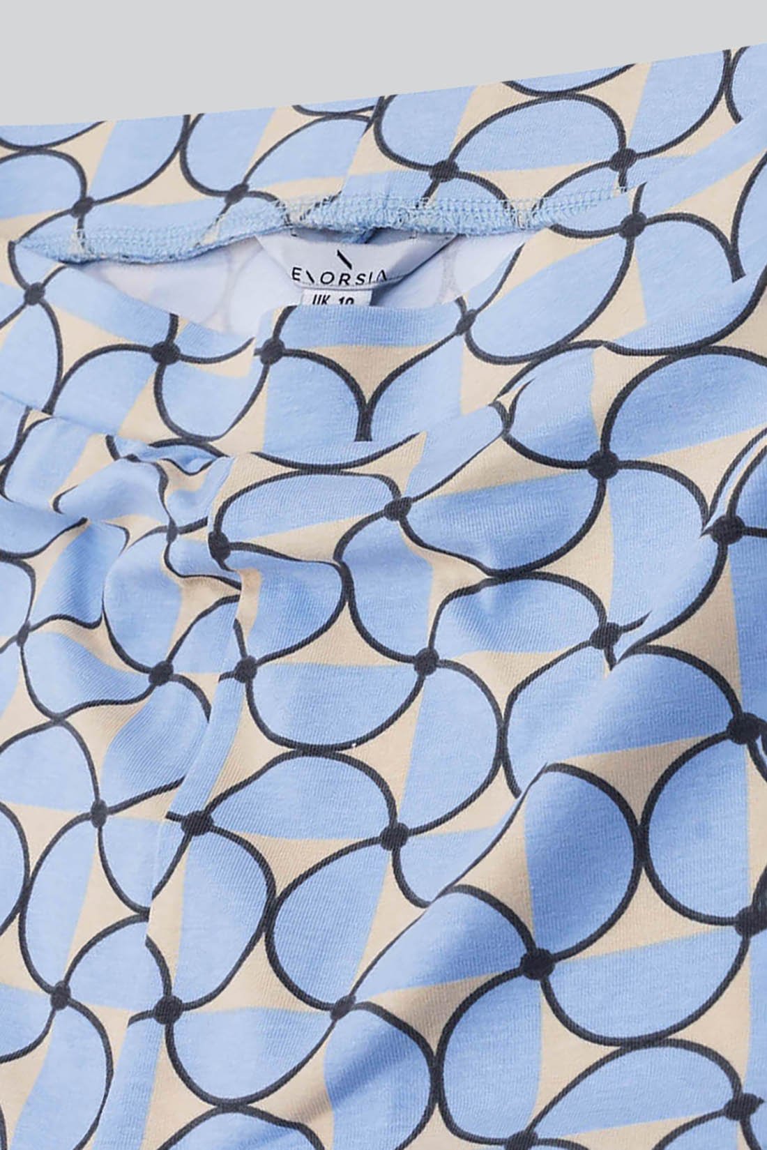 Womens Geometric Print Legging