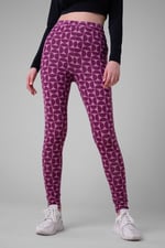 Womens Geometric Print Legging