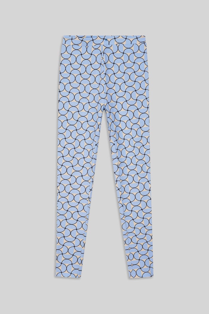 Womens Geometric Print Legging