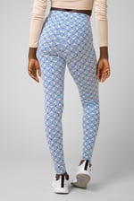 Womens Geometric Print Legging