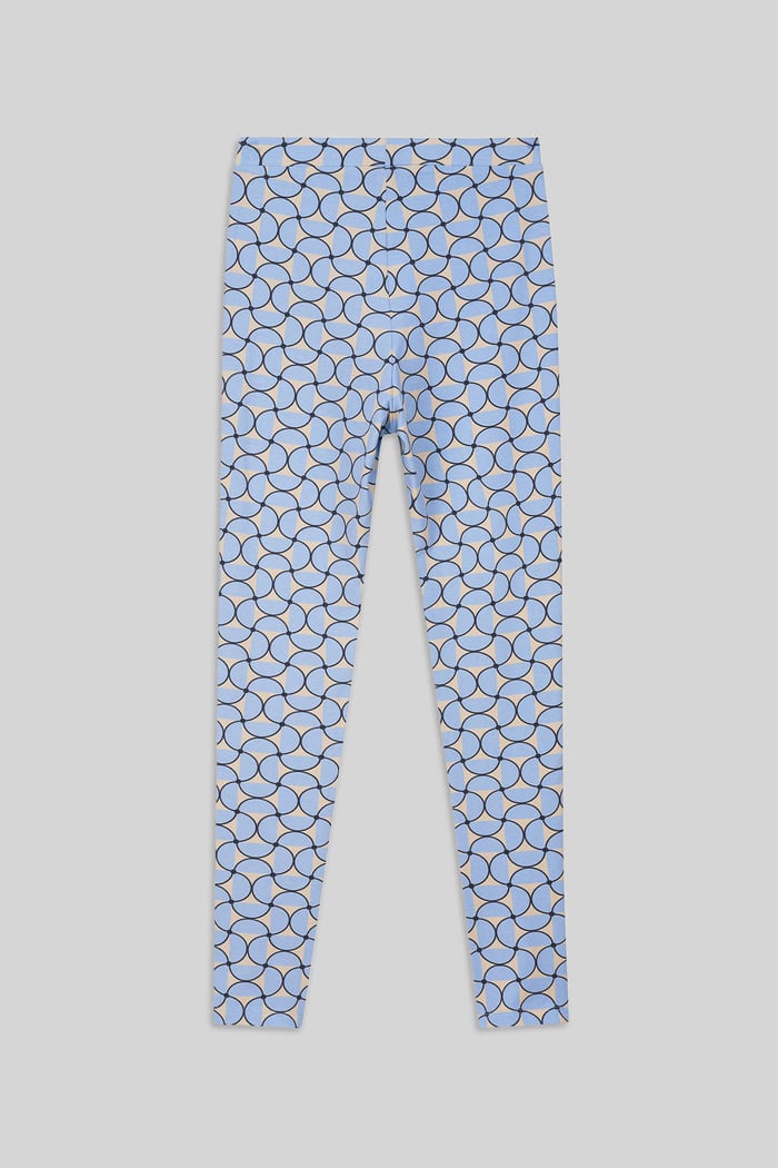 Womens Geometric Print Legging