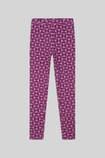 Womens Geometric Print Legging