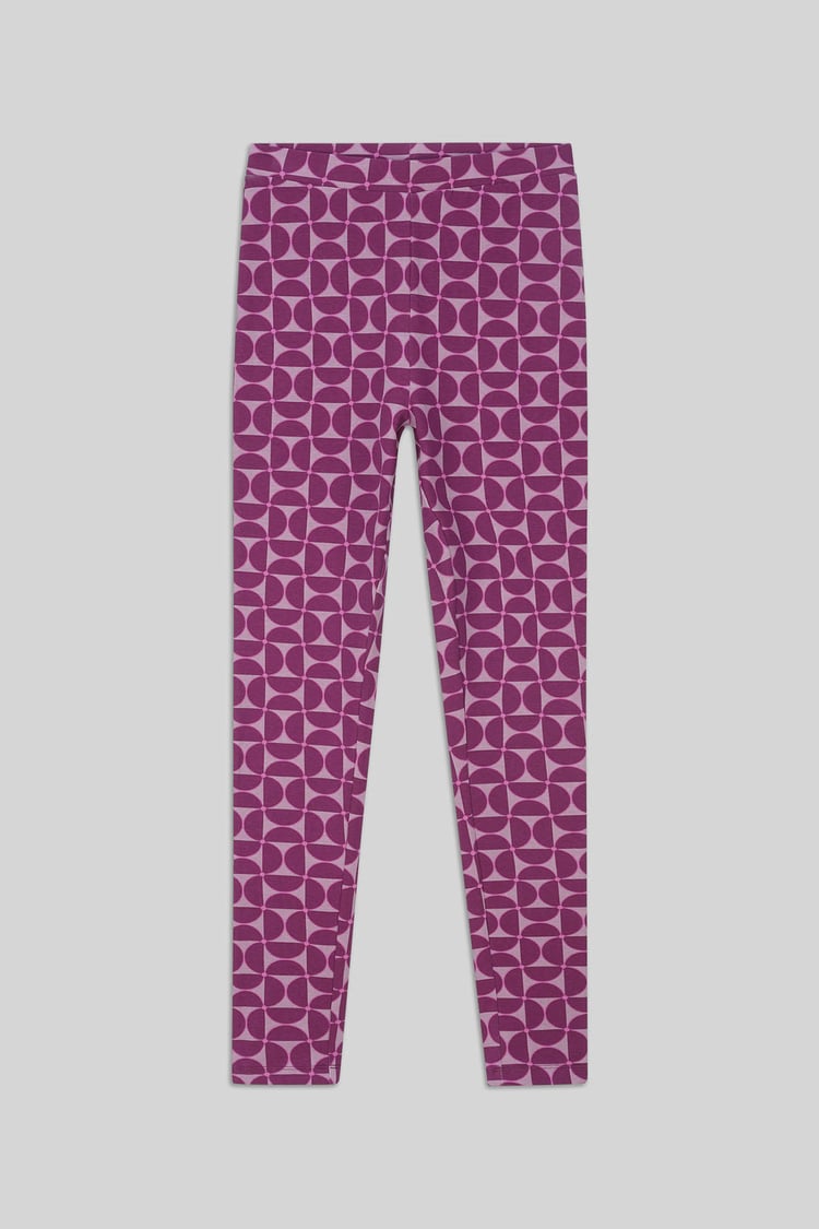 Womens Geometric Print Legging