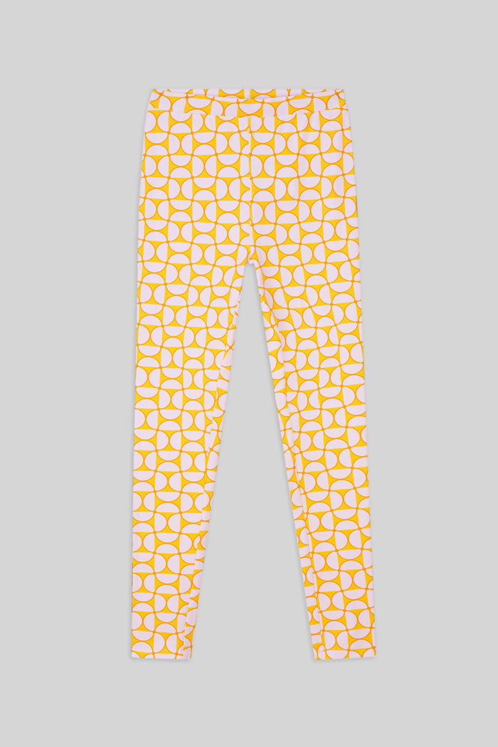 Womens Geometric Print Legging