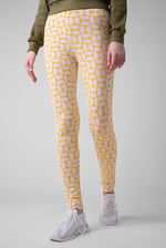 Womens Geometric Print Legging