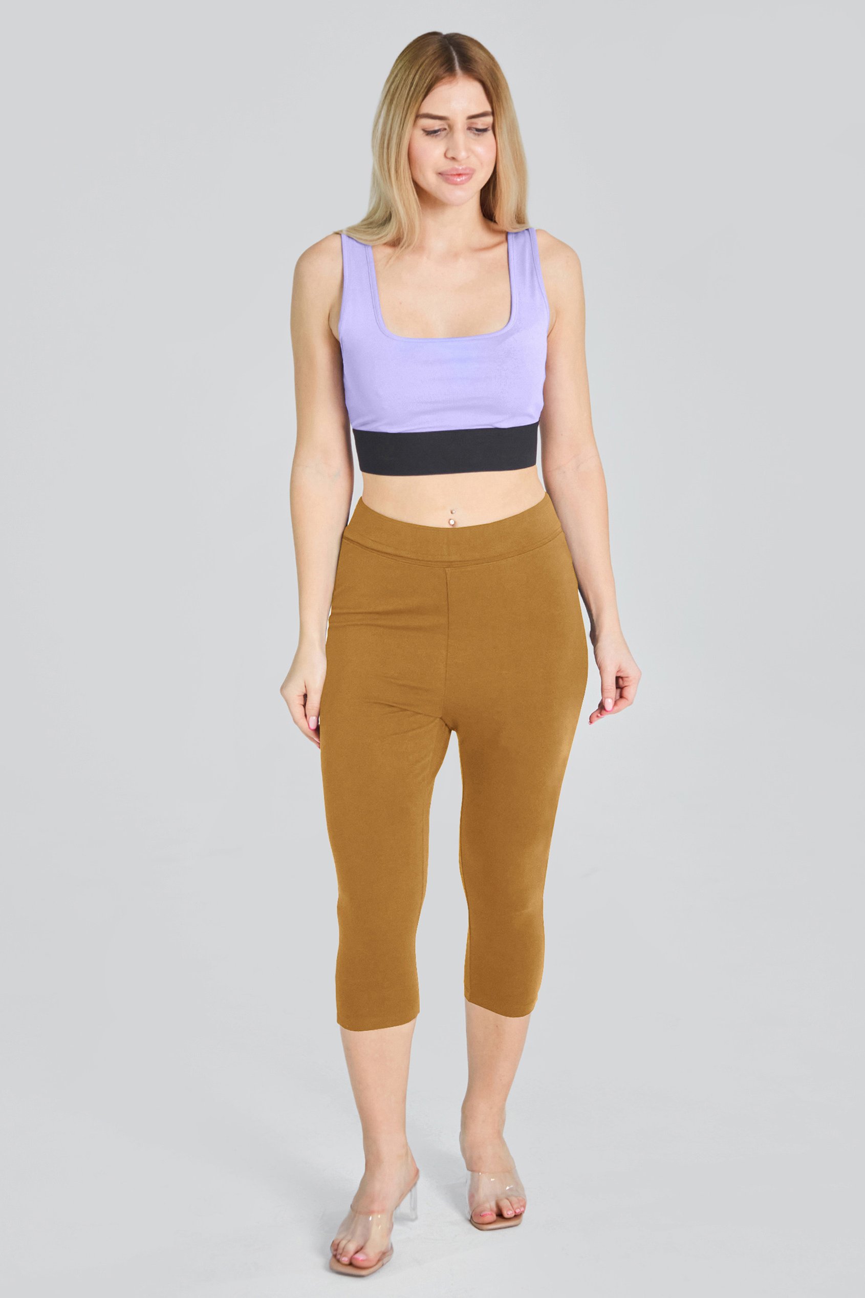 Stretchy Cropped Leggings