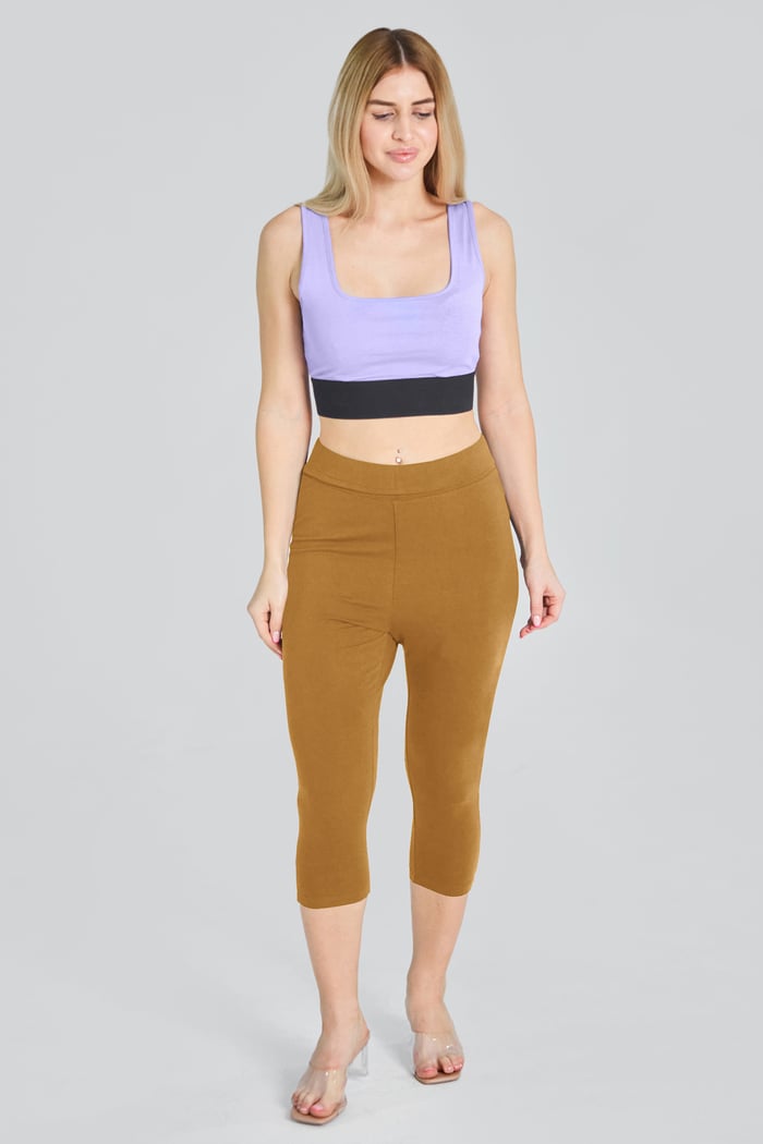 Stretchy Cropped Leggings