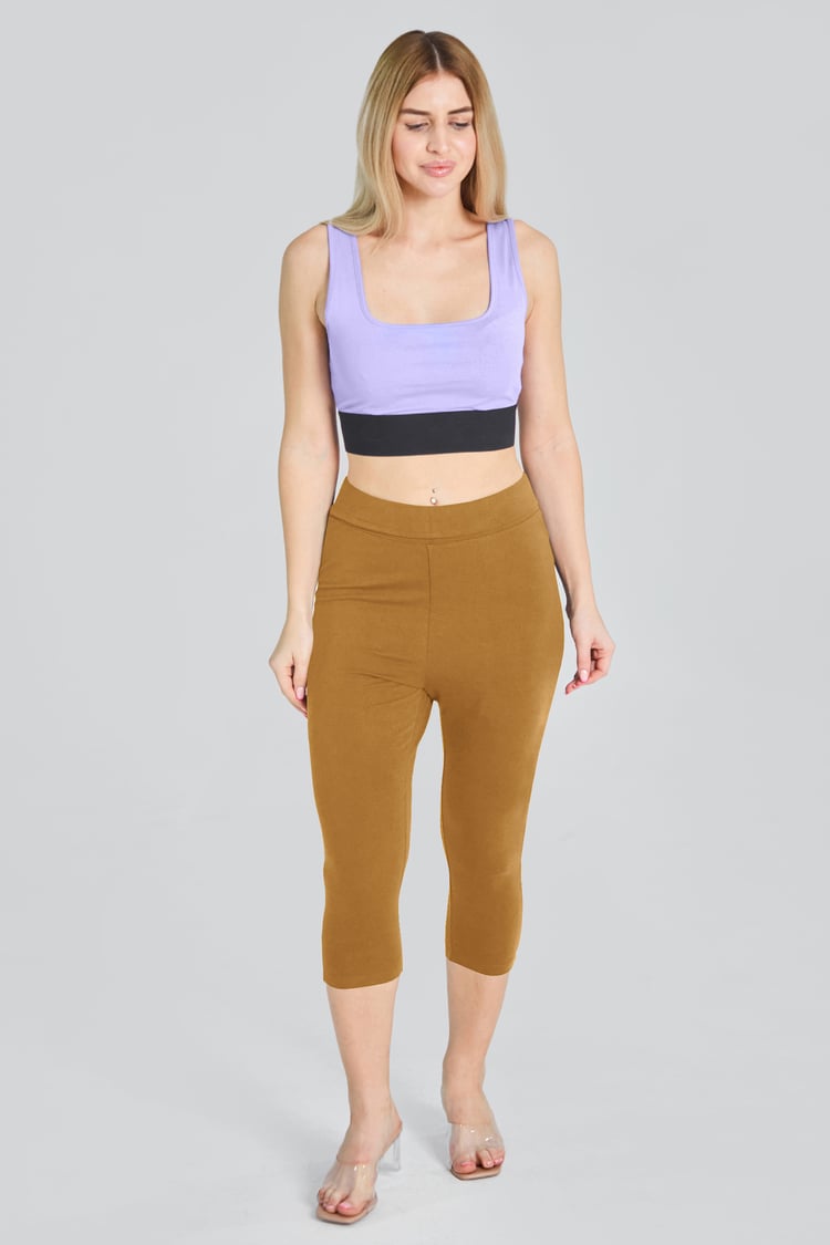 Stretchy Cropped Leggings