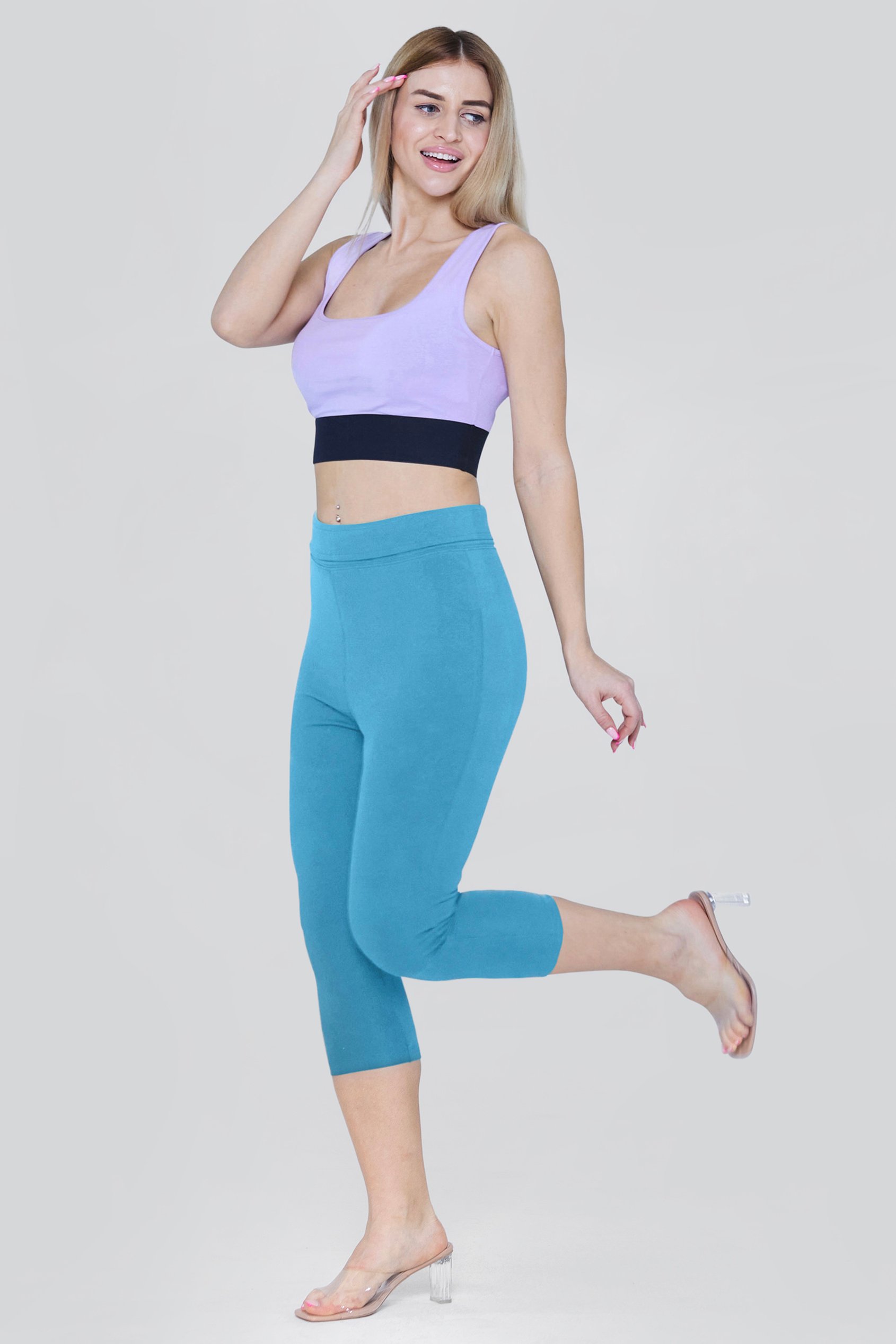 Stretchy Cropped Leggings