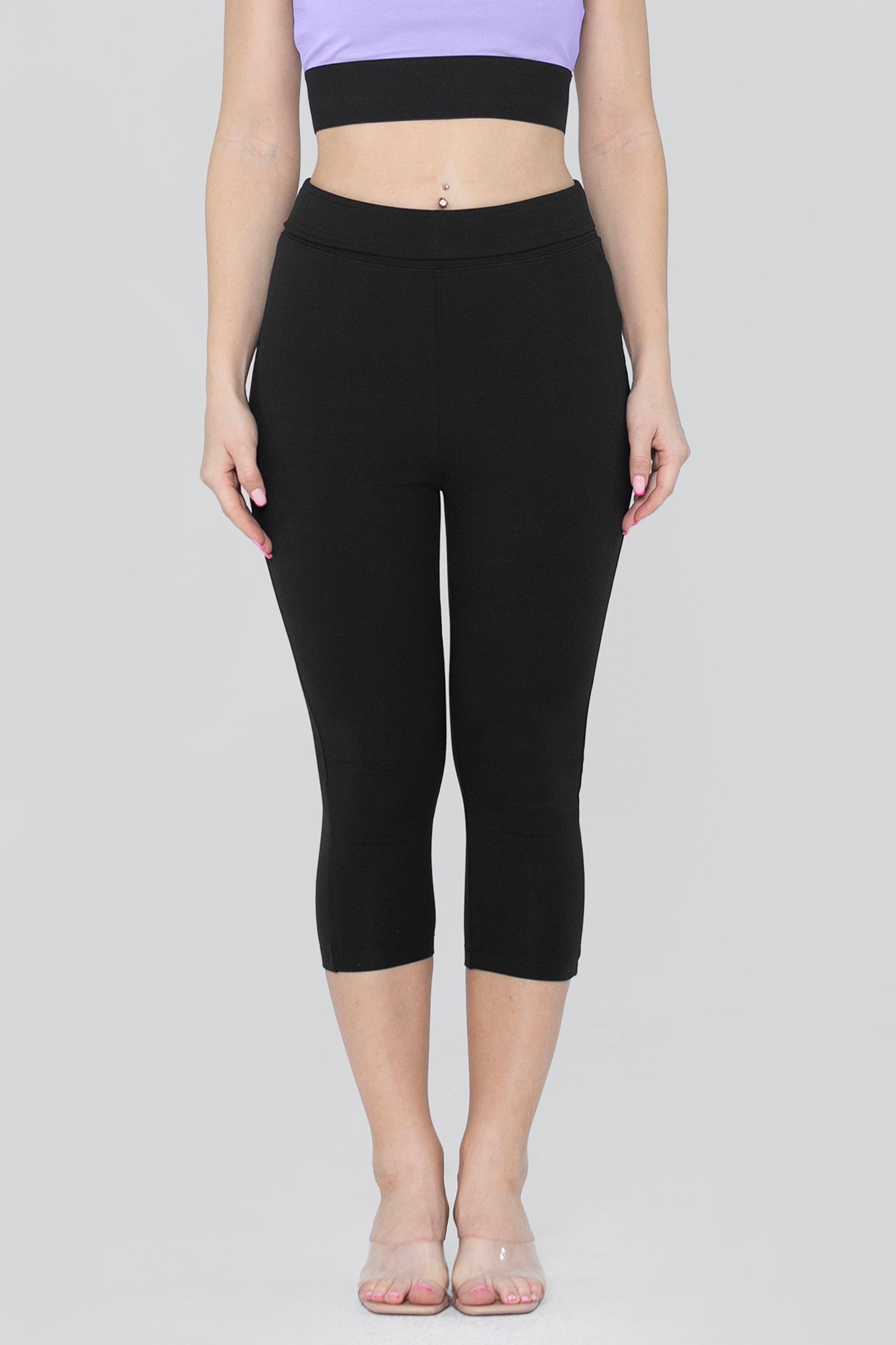 Stretchy Cropped Leggings