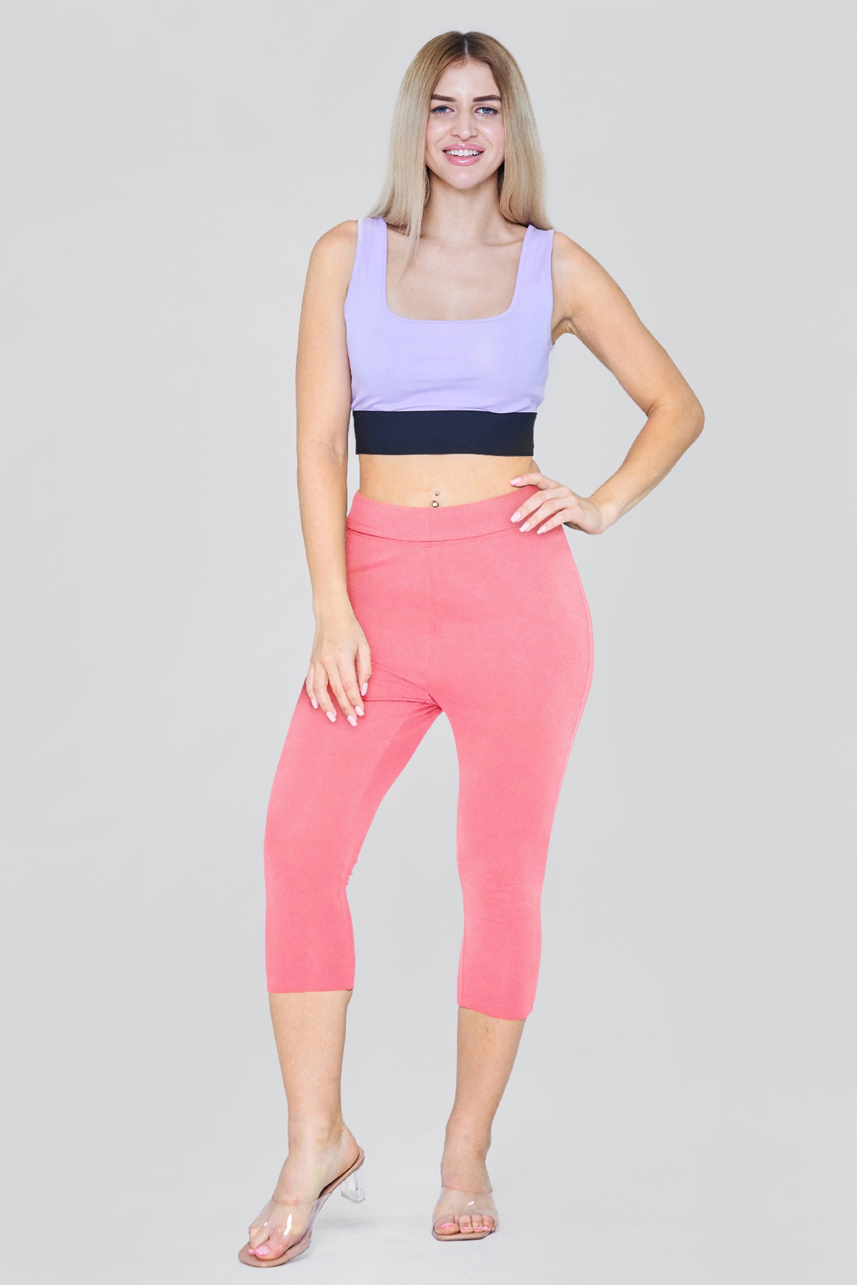 Stretchy Cropped Leggings