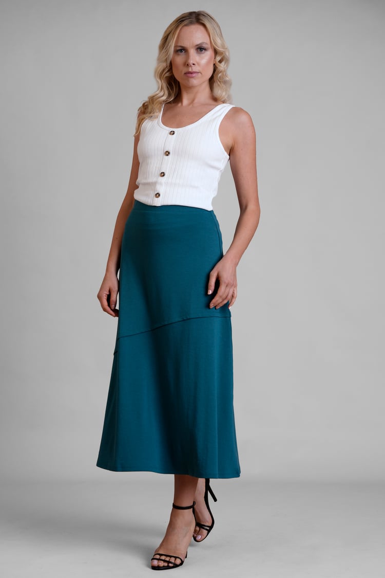 Ribbed Front Button Tank Top