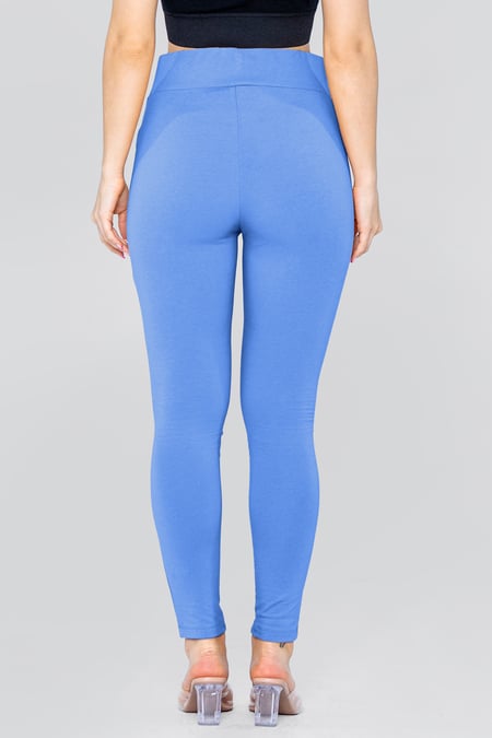 Blue Active Yoga Leggings