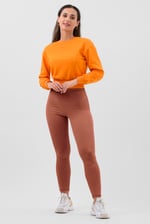 Womens High Waist Ribbed Leggings