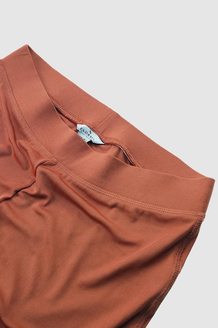 Womens High Waist Ribbed Leggings