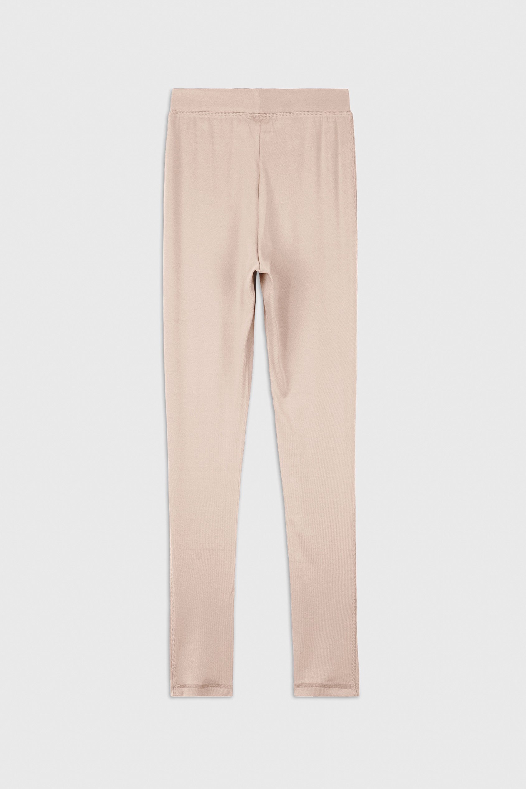 Womens High Waist Ribbed Leggings