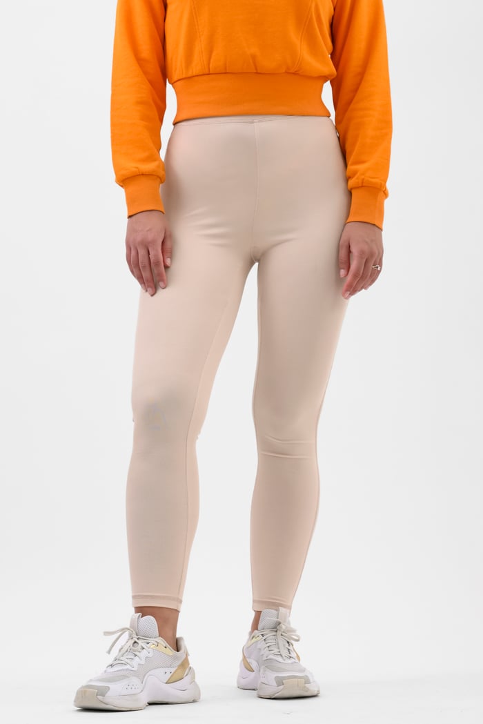 Womens High Waist Ribbed Leggings