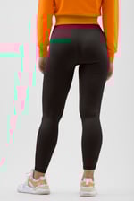 Womens High Waist Ribbed Leggings