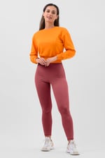 Womens High Waist Ribbed Leggings