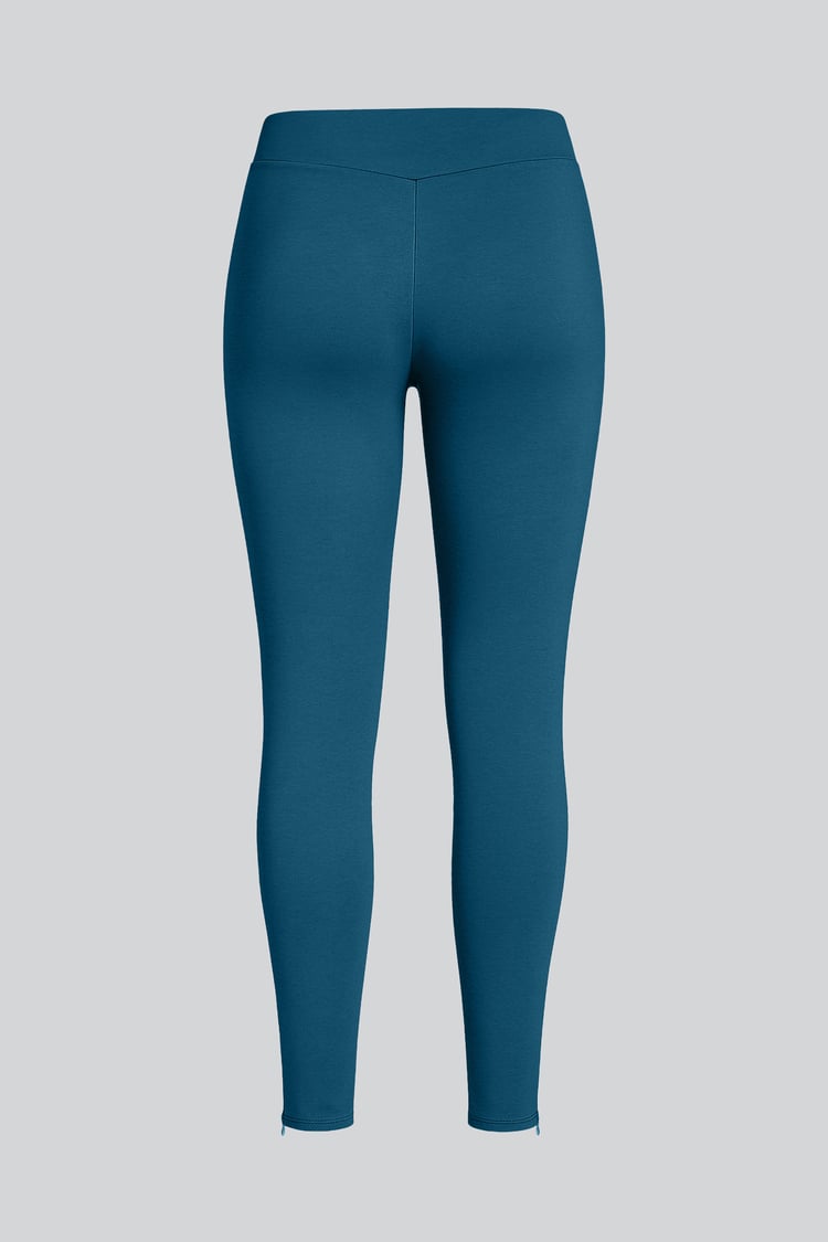 Womens Zip Hem Leggings