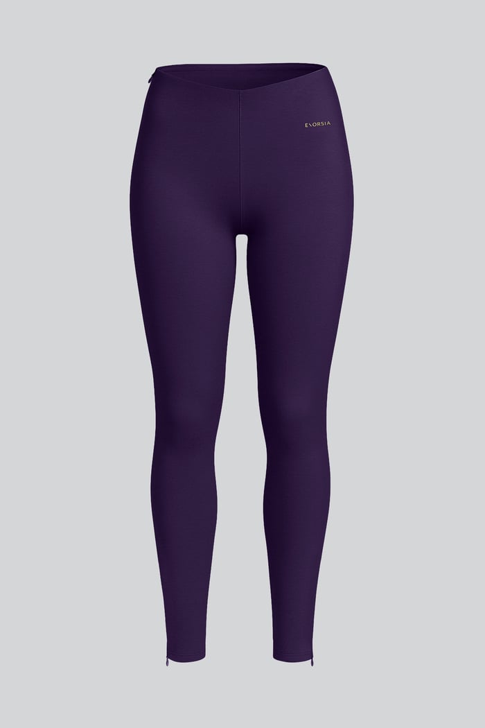 Womens Zip Hem Leggings