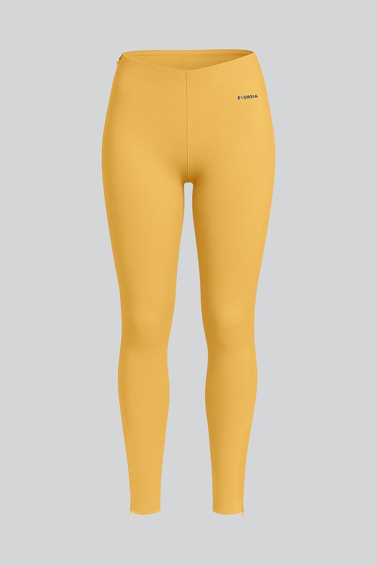 Womens Zip Hem Leggings