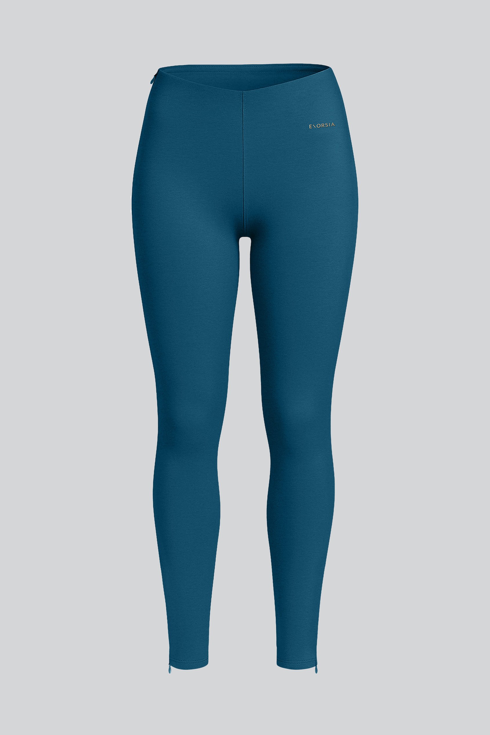 Womens Zip Hem Leggings