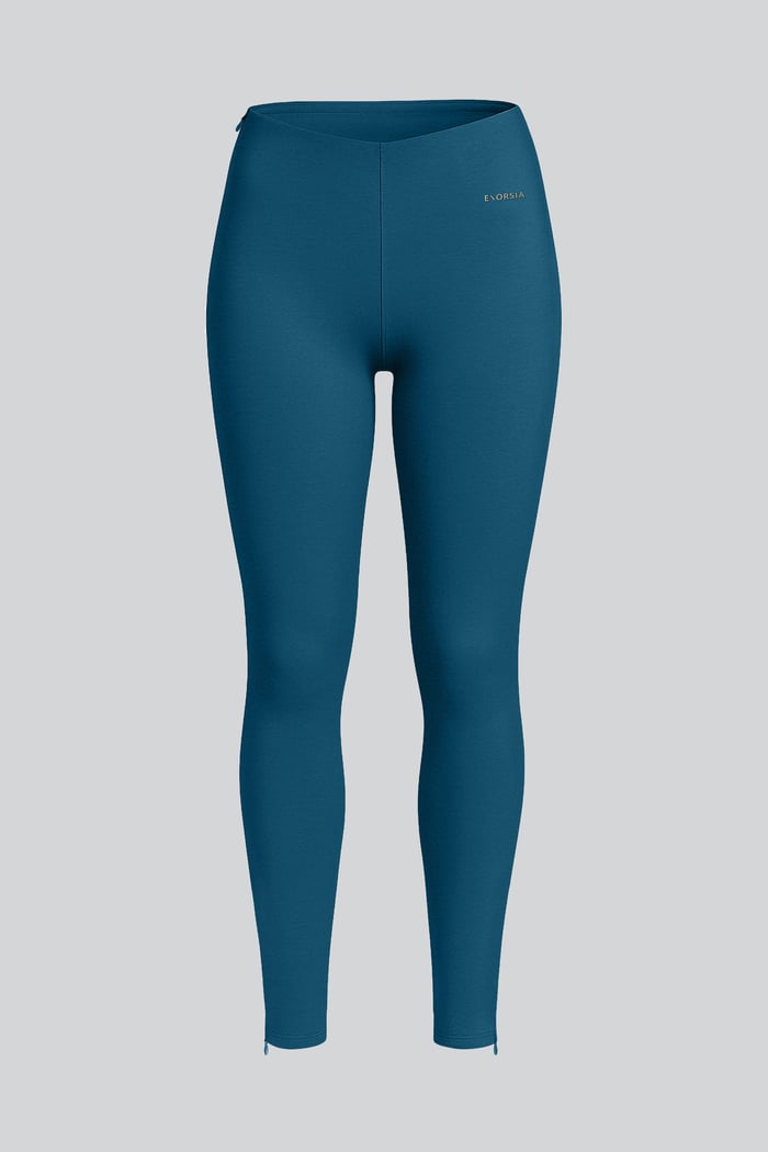 Womens Zip Hem Leggings