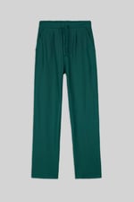 Womens Herringbone Wide Leg Trouser