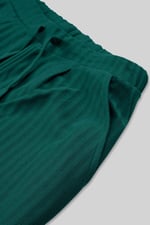 Womens Herringbone Wide Leg Trouser