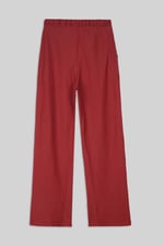Womens Herringbone Wide Leg Trouser