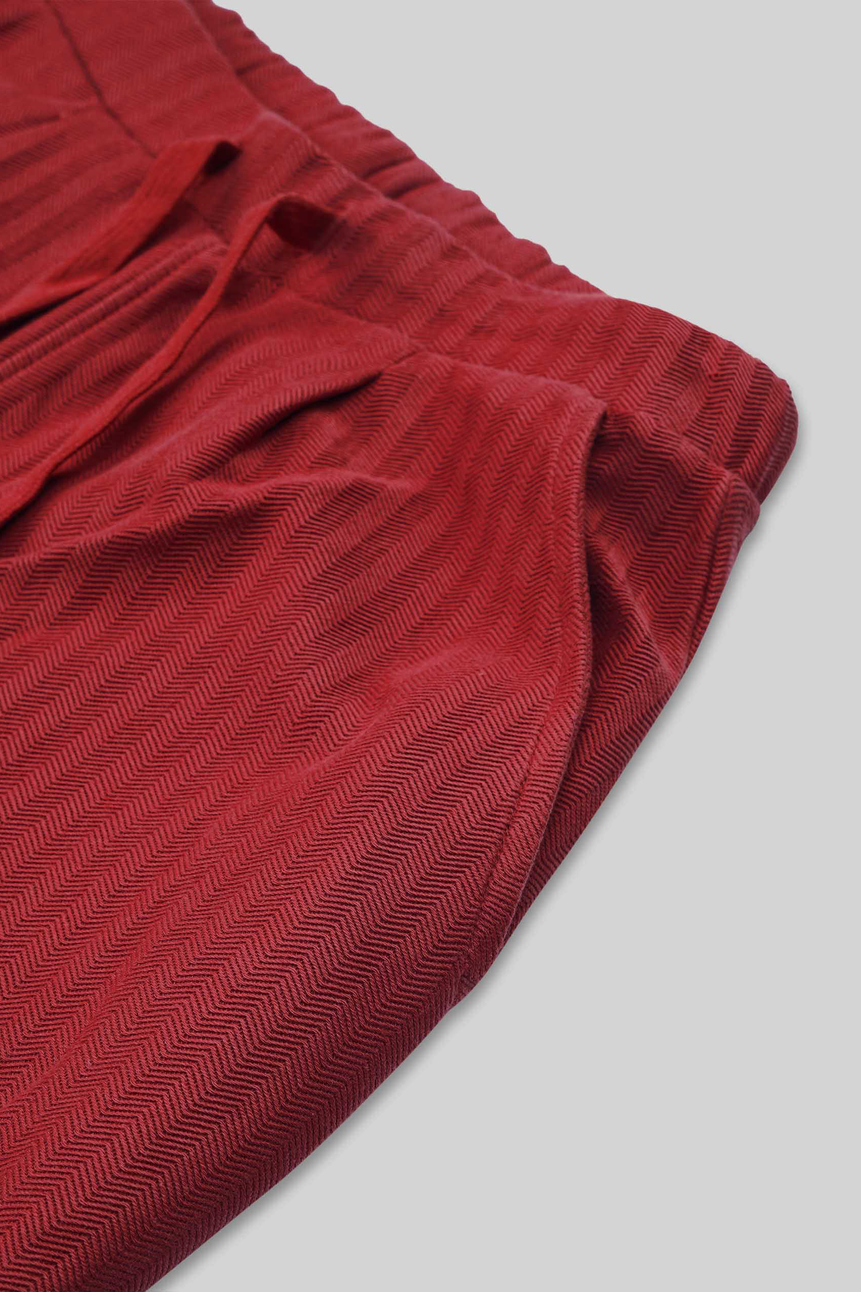 Womens Herringbone Wide Leg Trouser