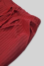 Womens Herringbone Wide Leg Trouser