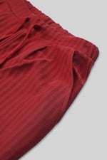 Womens Herringbone Wide Leg Trouser